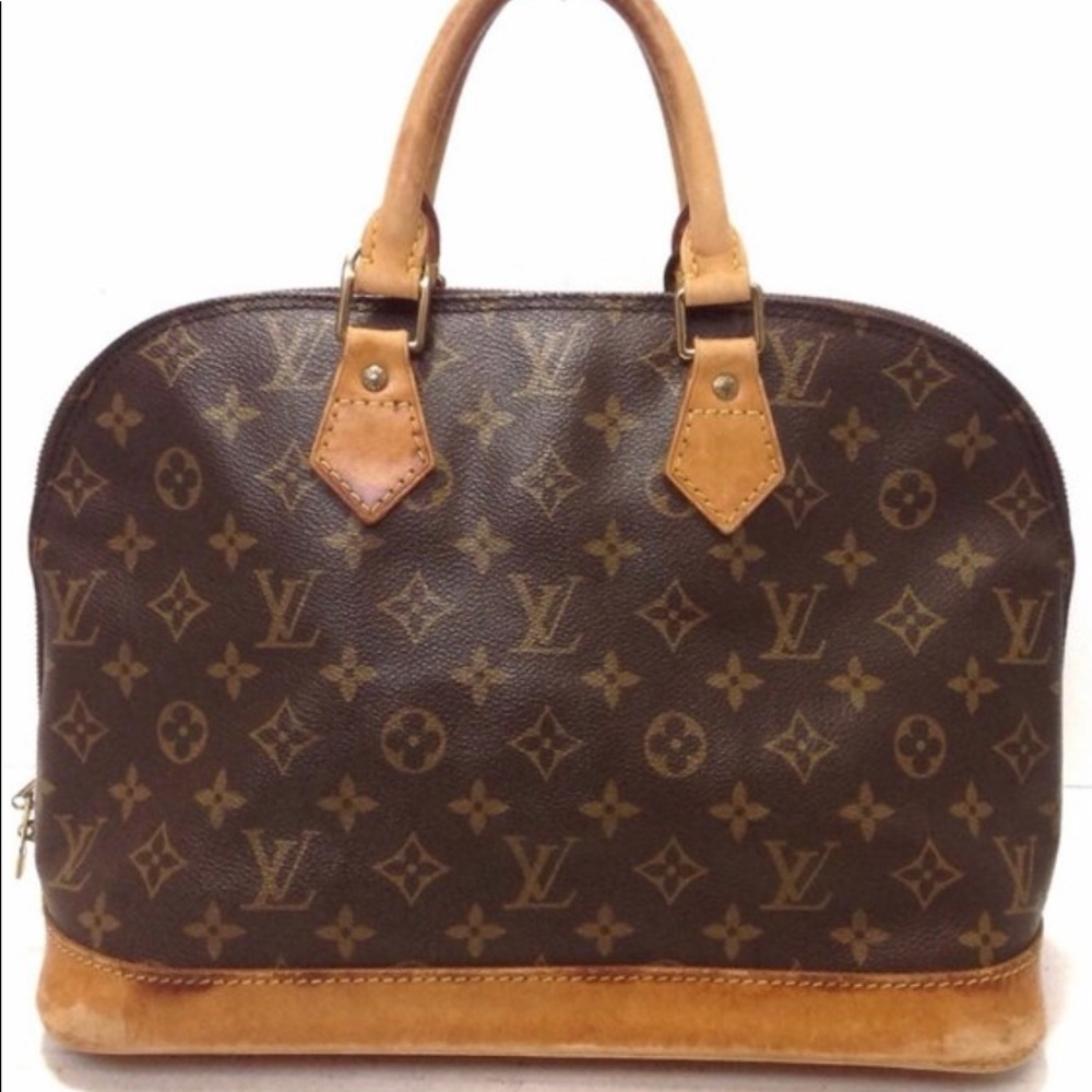 Authentic Louis Vuitton Alma Purse